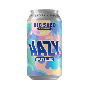 Big Shed Brewing - Hazy Pale 4.3% 375ml Can