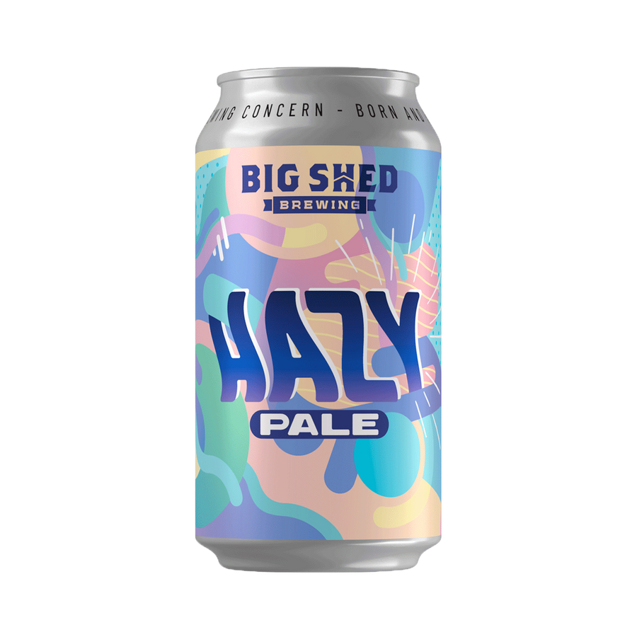 Big Shed Brewing - Hazy Pale 4.3% 375ml Can