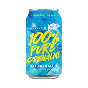 Blackmans Brewery - 100% Pure Adrenaline Oat Cream IPA 6.3% 375ml Can