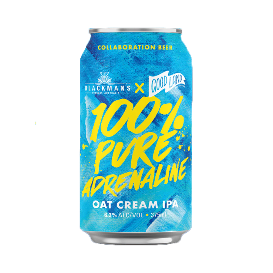 Blackmans Brewery - 100% Pure Adrenaline Oat Cream IPA 6.3% 375ml Can