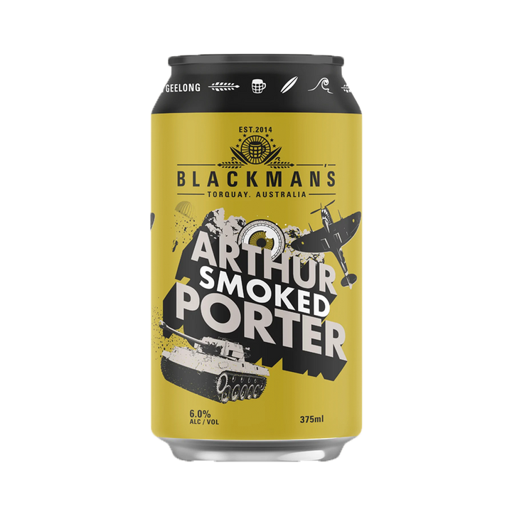 Blackmans Brewing Co - Arthur Smoked Porter 6.3% 330ml Can