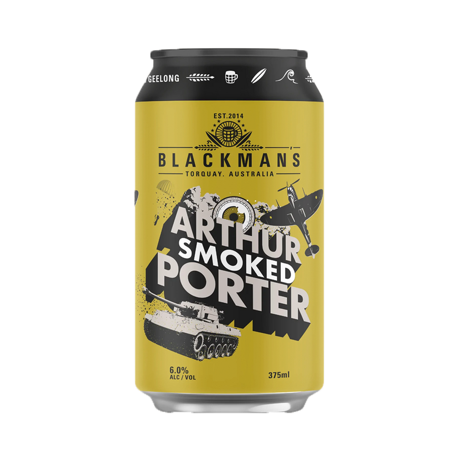 Blackmans Brewing Co - Arthur Smoked Porter 6.3% 330ml Can