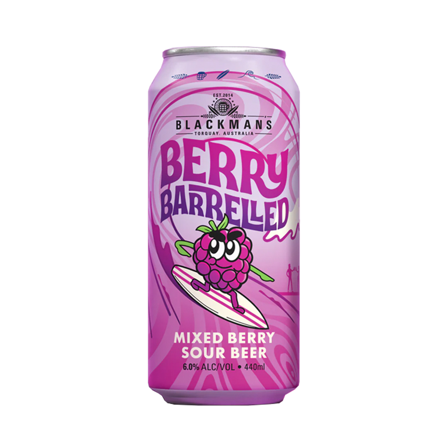 Blackmans Brewery - Berry Barrelled Mixed Berry Sour 6% 440ml Can