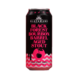 Blackmans Brewery - Black Forest Bourbon Barrel Aged Stout 7% 440ml Can