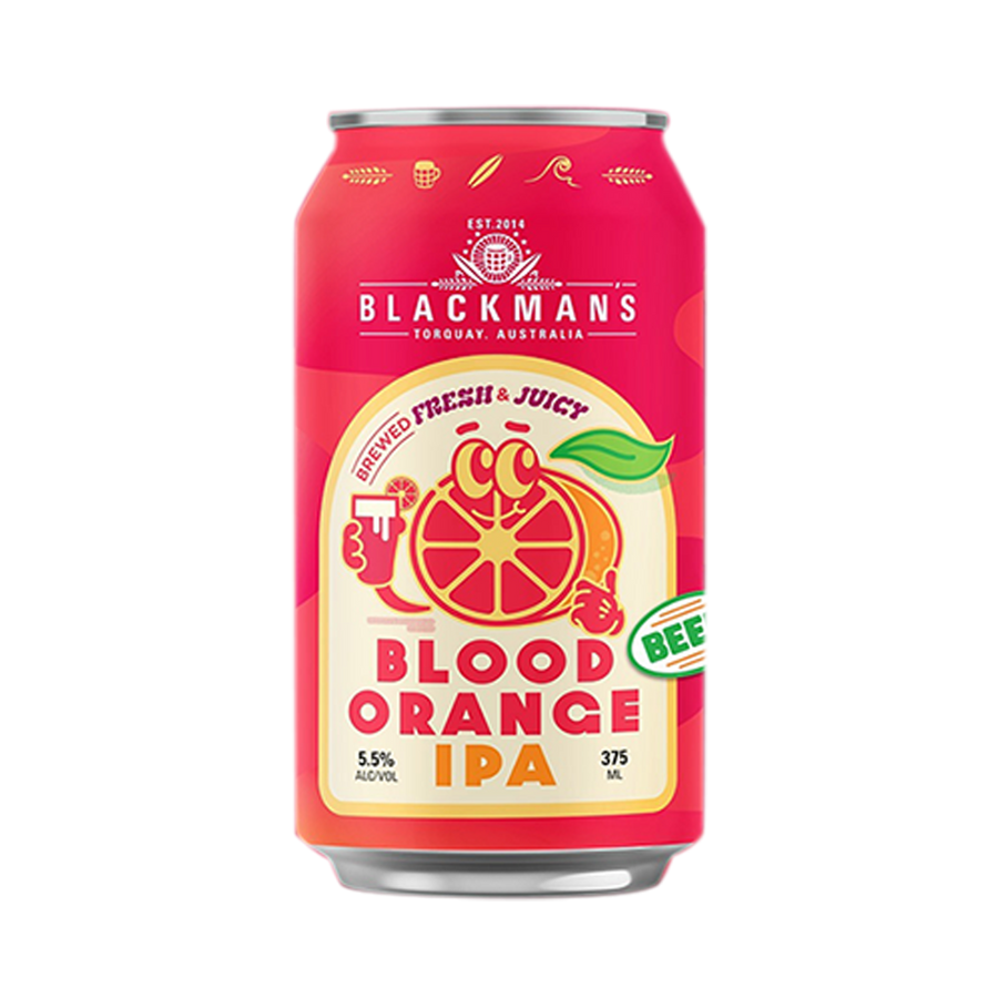 Blackmans Brewery - Blood Orange IPA 5.5% 375ml Can
