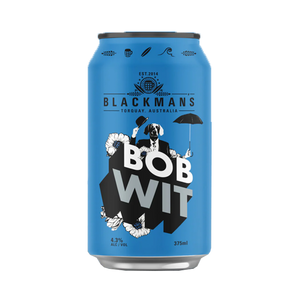 Blackman's Brewery - Bob Wit 4.3% 375ml Can