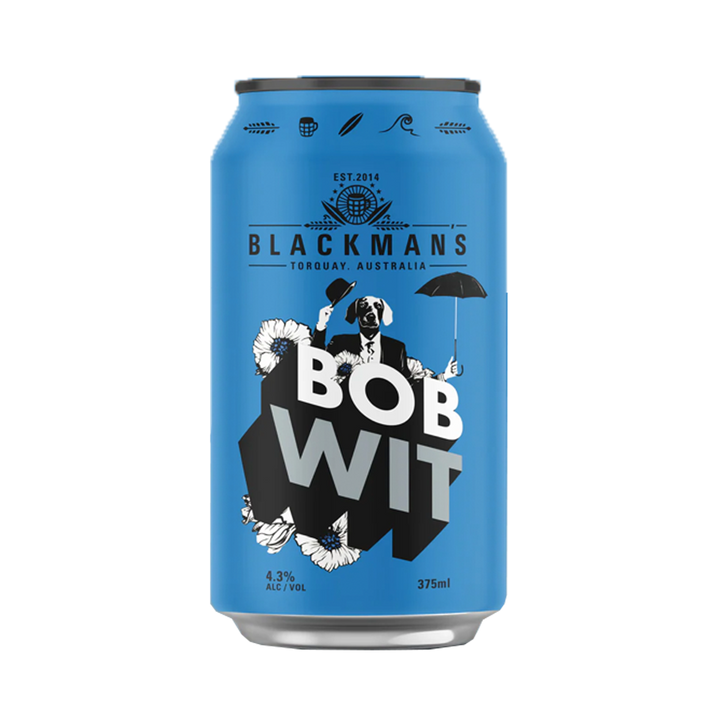 Blackman's Brewery - Bob Wit 4.3% 375ml Can