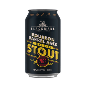 Blackman's Brewery - Bourbon Barrel Aged Imperial Stout 2023 10% 330ml Can