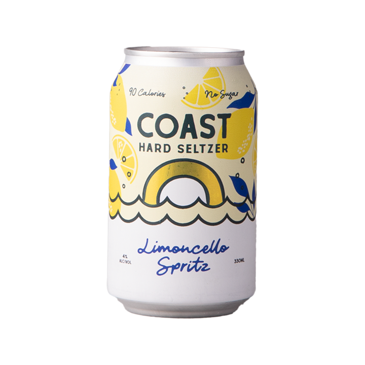 Blackmans Brewery - Coast Hard Seltzer Limoncello Spritz 4% 330ml Can