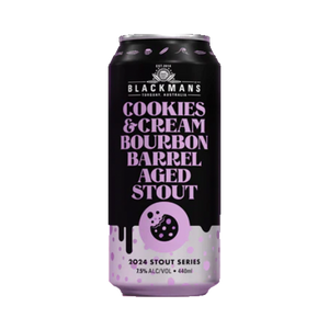 Blackmans Brewery - Cookies and Cream Bourbon Barrel Aged Stout 7.5% 440ml Can