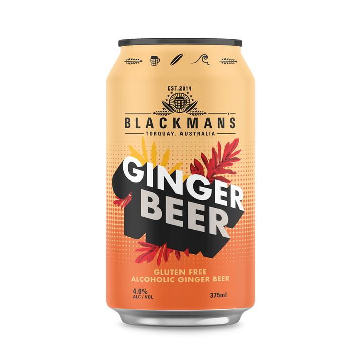 Blackman's Brewery - Ginger Beer 4% 375ml Can