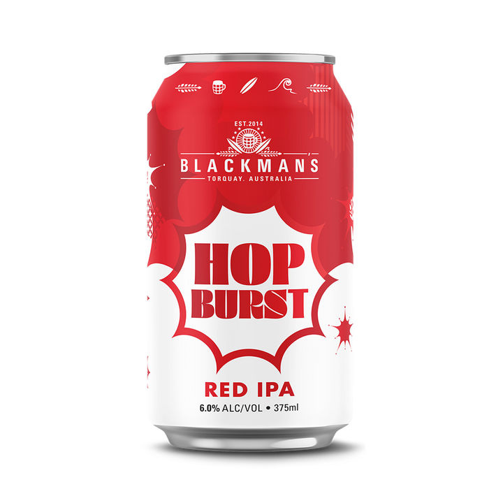 Blackmans Brewery - Hop Burst Red IPA 6% 375ml Can