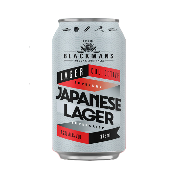 Blackmans Brewery - Japanese Lager 4.2% 375ml Can