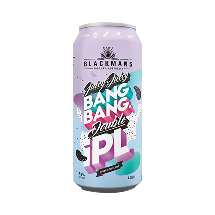 Blackman's Brewery - Juicy Juicy Bang Bang Double IPL 7.5%  500mL Can