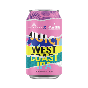 Blackmans Brewery - Juicy West Coast IPA 6.3% 375ml Can