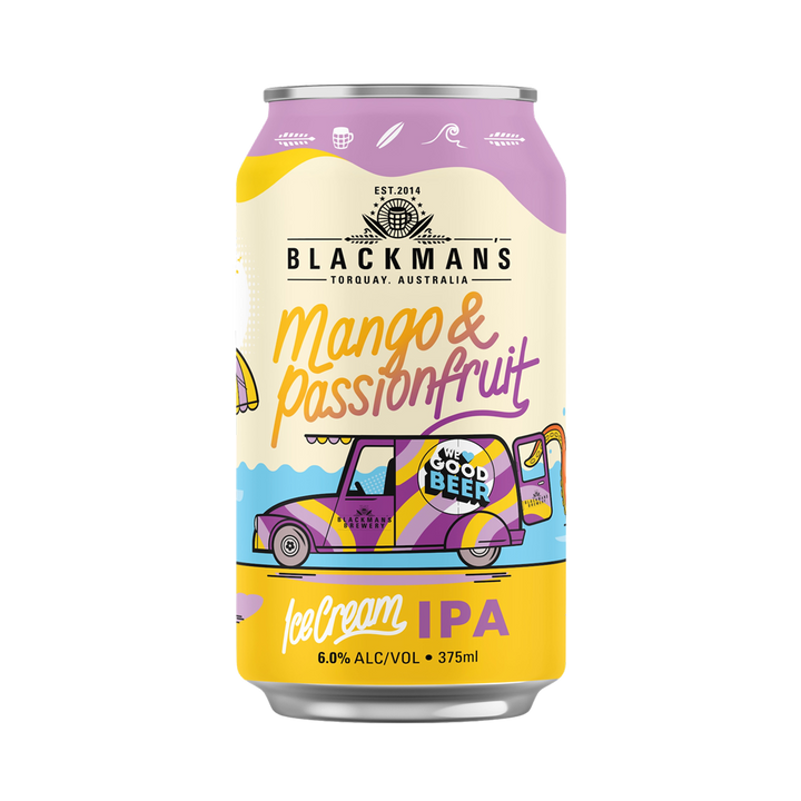 Blackmans Brewery - Mango & Passionfruit Ice Cream IPA 6% 375ml Can