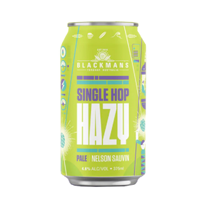 Blackmans Brewery - Nelson Sauvin Single Hop Hazy Pale 4.6% 375ml Can