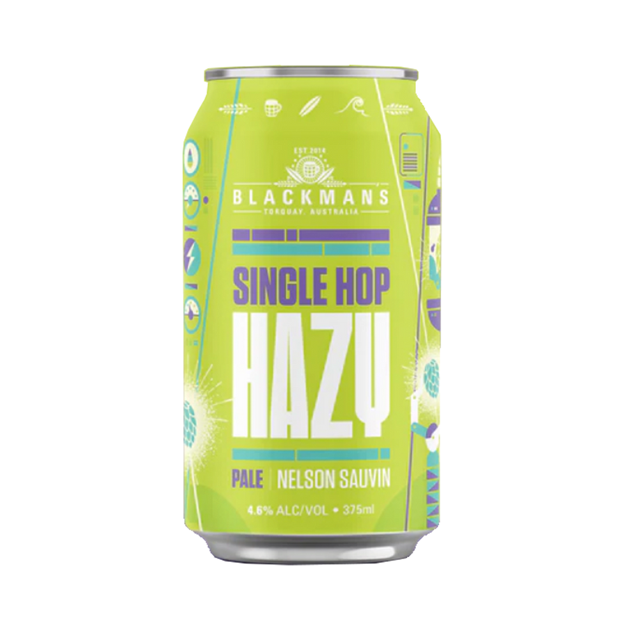 Blackmans Brewery - Nelson Sauvin Single Hop Hazy Pale 4.6% 375ml Can