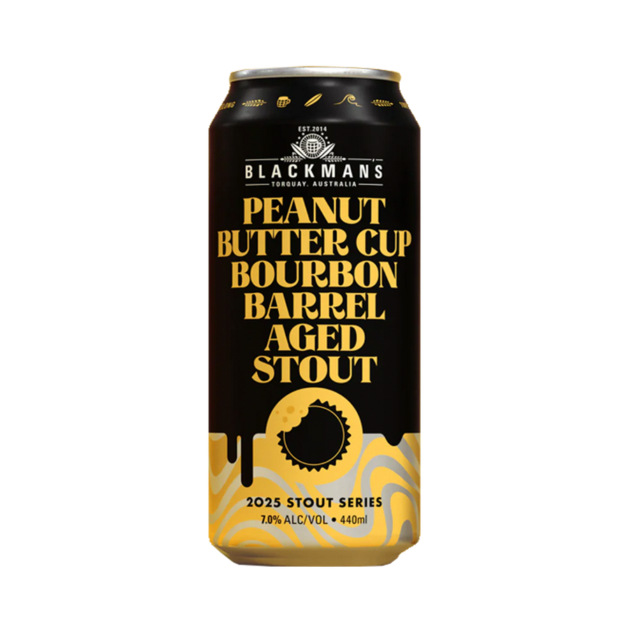 Blackmans Brewery - Peanut Butter Cup Bourbon Barrel Aged Stout 7% 440ml Can