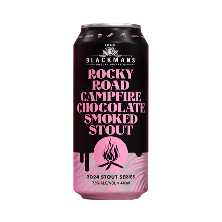 Blackmans Brewery - Rocky Road Campfire Chocolate Smoked Stout 7.5% 440ml Can