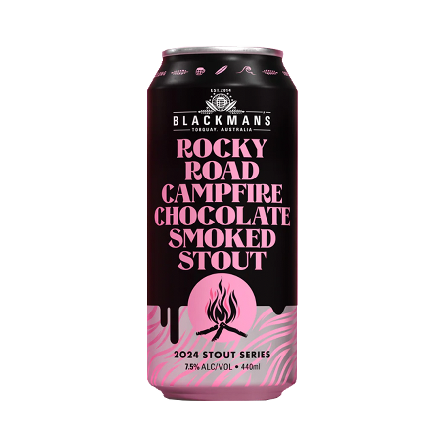 Blackmans Brewery - Rocky Road Campfire Chocolate Smoked Stout 7.5% 440ml Can