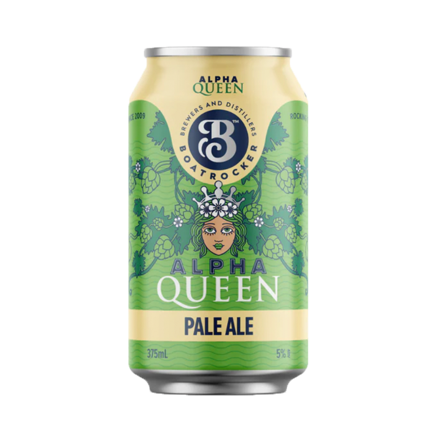 Boatrocker Brewers & Distillers - Alpha Queen Pale Ale 5% 375ml Can