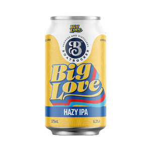 Boatrocker Brewers & Distillers - Big Love Hazy IPA 6.2% 375ml Can