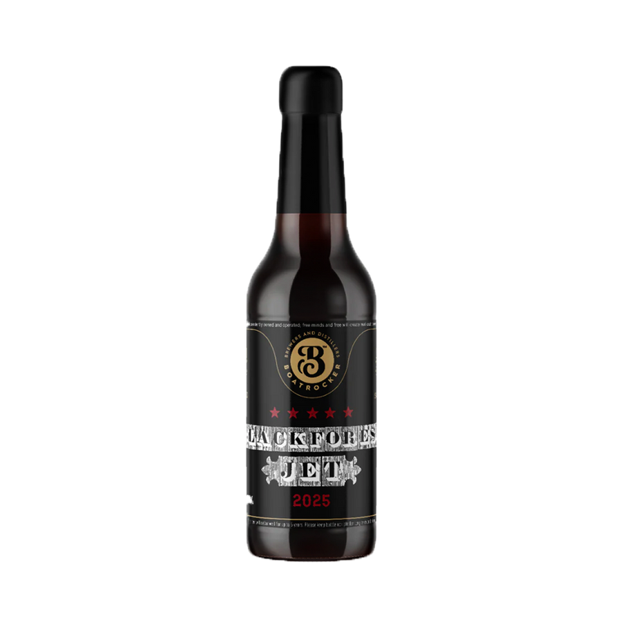 Boatrocker Brewers & Distillers - Black Forest Jet 2025 Barrel-Aged Imperial Stout 10.7% 440ml Bottle