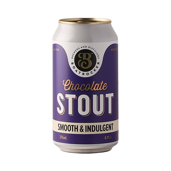 Boatrocker Brewers & Distillers - Chocolate Stout 6.1% 375ml Can