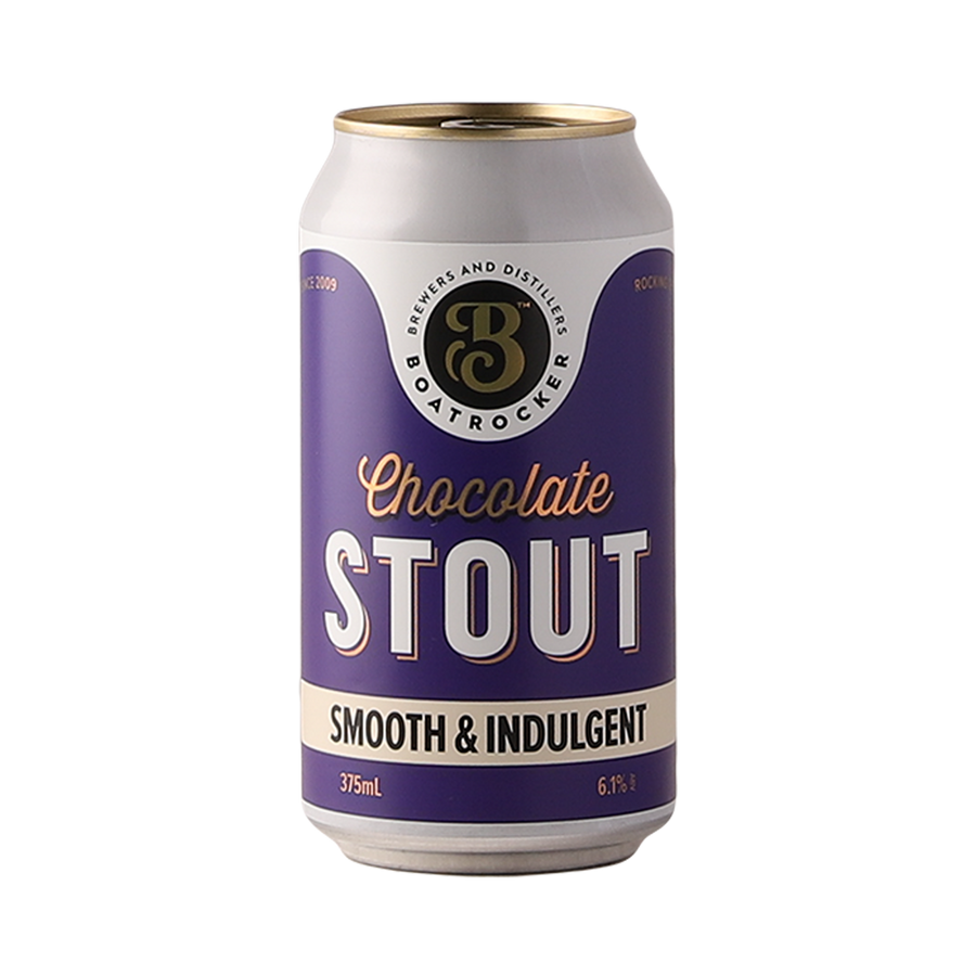 Boatrocker Brewers & Distillers - Chocolate Stout 6.1% 375ml Can