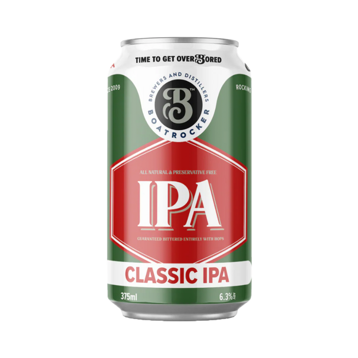 Boatrocker Brewers & Distillers - Classic IPA 6.3% 375ml Can
