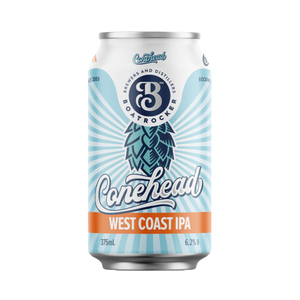 Boatrocker Brewers & Distillers - Conehead IPA 6.2% 375ml Can