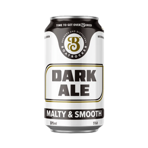 Boatrocker Brewers & Distillers - Dark Ale 5% 375ml Can