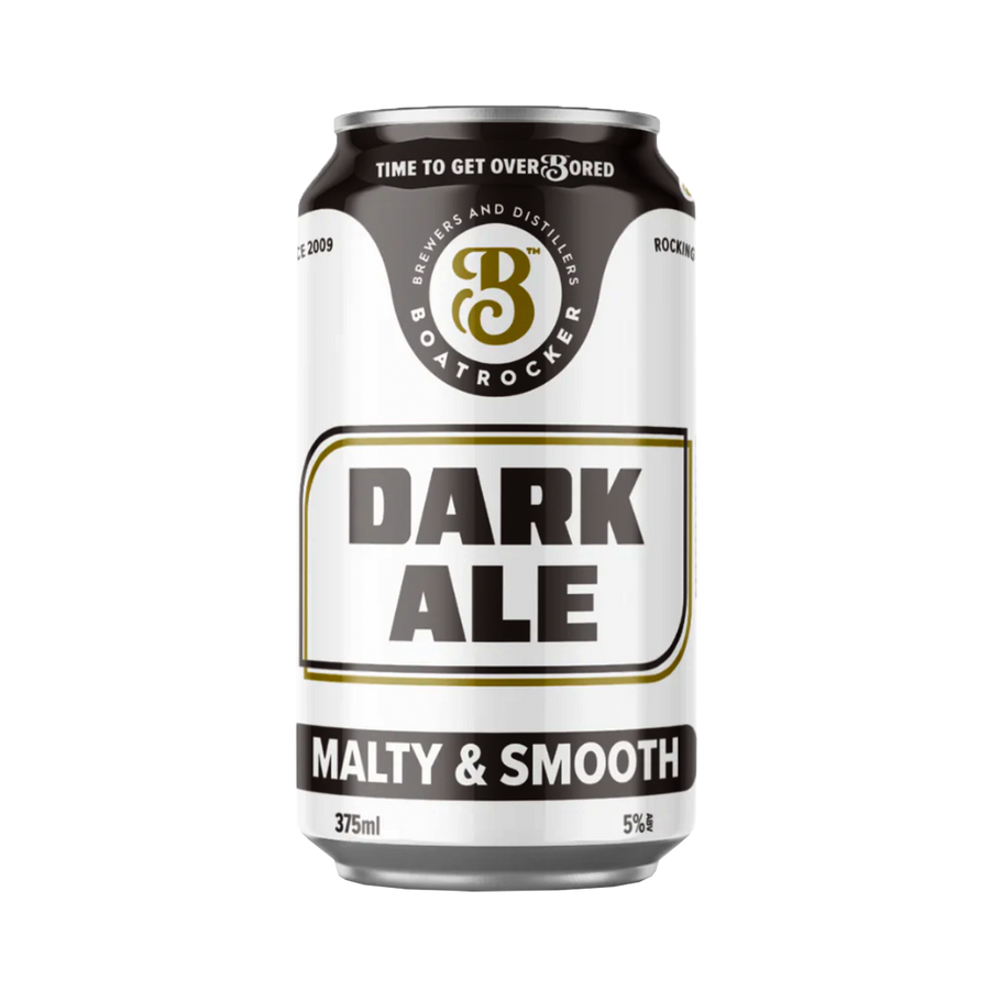Boatrocker Brewers & Distillers - Dark Ale 5% 375ml Can
