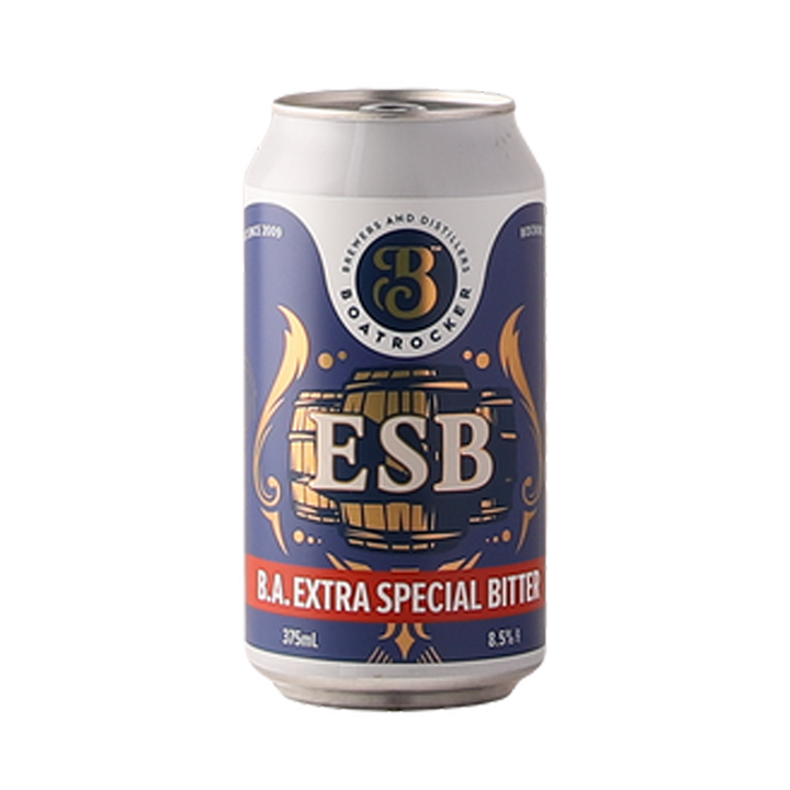 Boatrocker Brewers & Distillers - BA Extra Special Bitter Ale 8.5% 375ml Can