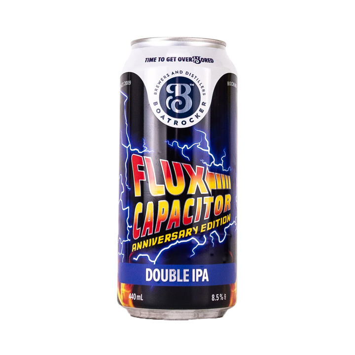 Boatrocker Brewers & Distillers - Flux Capacitor Double IPA Anniversary Edition 8.5% 440ml Can