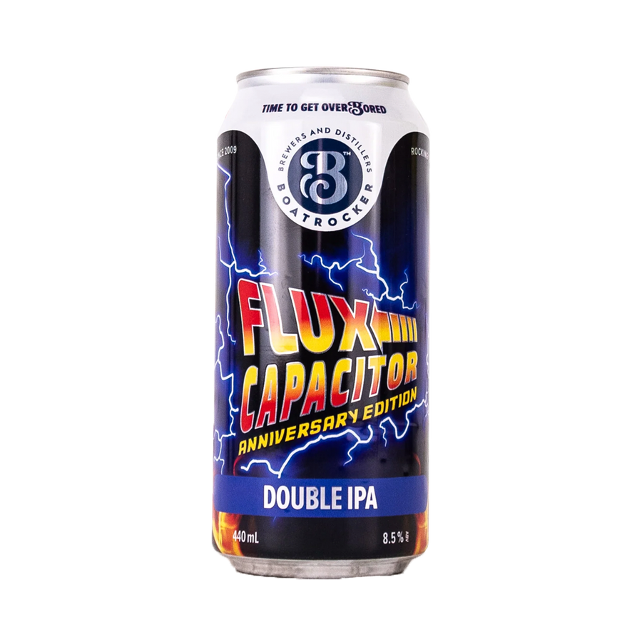 Boatrocker Brewers & Distillers - Flux Capacitor Double IPA Anniversary Edition 8.5% 440ml Can