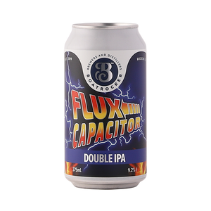 Boatrocker Brewers & Distillers - Flux Capacitor Double IPA 8% 375ml Can