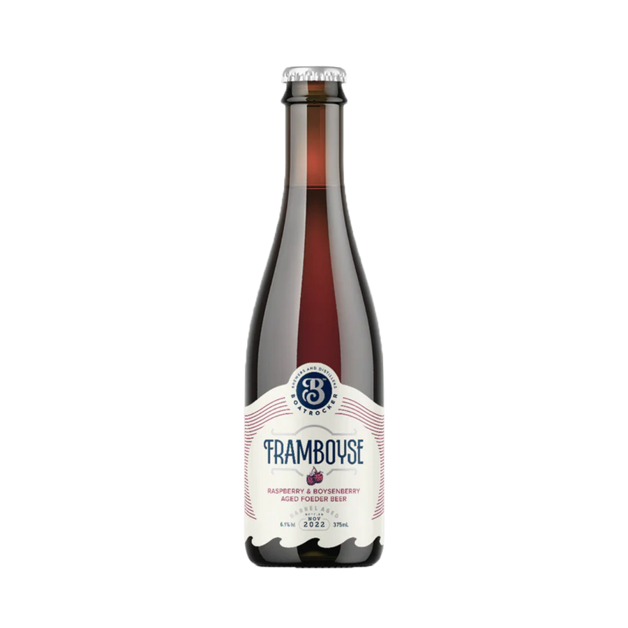 Boatrocker Brewers & Distillers - Framboyse Raspberry & Boysenberry Aged Foeder Sour 6.1% 375ml Bottle