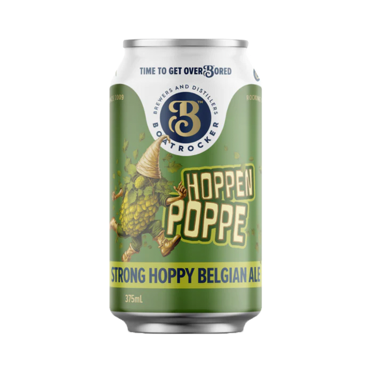 Boatrocker Brewers & Distillers - Hoppenpoppe Hoppy Belgian Ale 6.2% 375ml Can