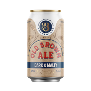 Boatrocker Brewers & Distillers - Old Brown Ale 5.5% 375ml Can