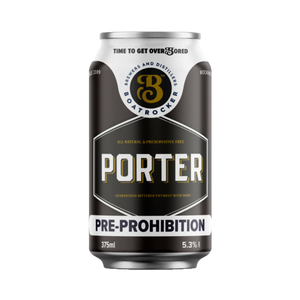 Boatrocker Brewers & Distillers - Porter 5.3% 375ml Can