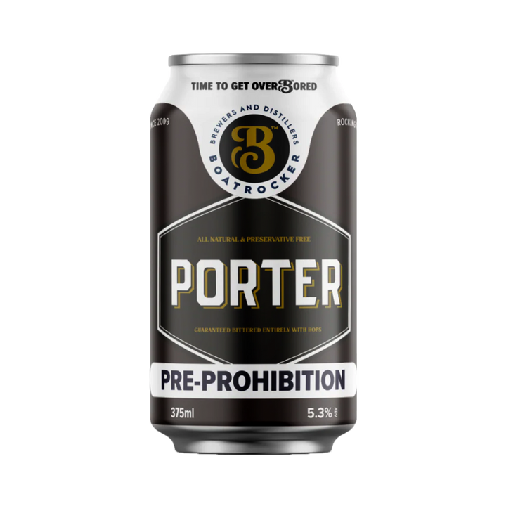 Boatrocker Brewers & Distillers - Porter 5.3% 375ml Can