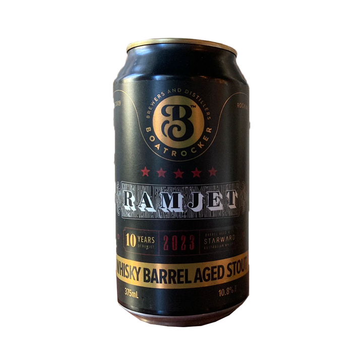 Boatrocker Brewers & Distillers - Ramjet 2023 Whisky BA Stout 10.8%  375ml Can