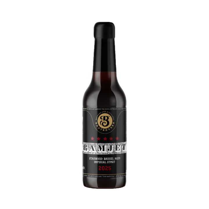 Boatrocker Brewers & Distillers - Ramjet 2025 Starward barrel-Aged Imperial Stout 10.7% 330ml Bottle