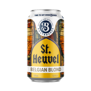 Boatrocker Brewers & Distillers - St. Heuvel Belgian Blond 6.5% 375ml Can