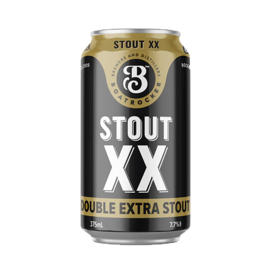 Boatrocker Brewers & Distillers - Stout XX 7.7% 375ml Can