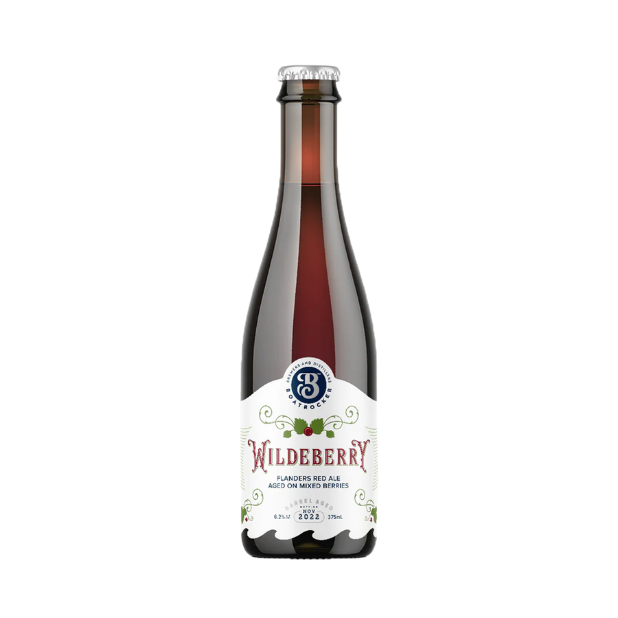 Boatrocker Brewers & Distillers - Wildeberry Flanders Red Ale 6.2% 375ml Bottle