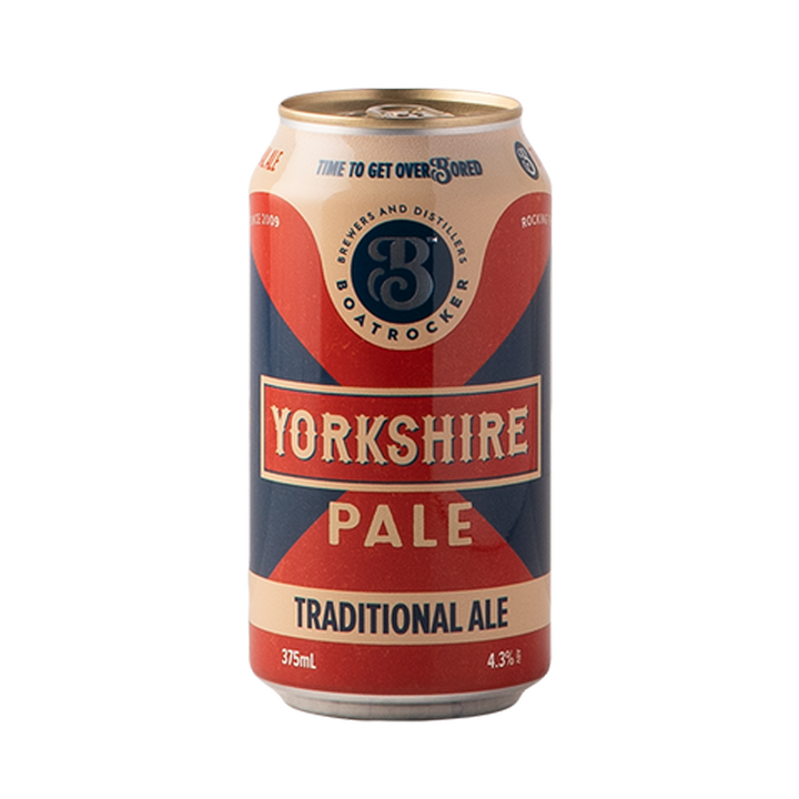 Boatrocker Brewers & Distillers - Yorkshire Traditional Pale 4.3% 375ml Can