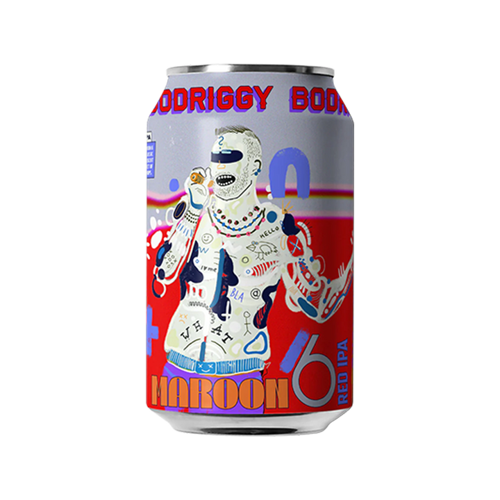 Bodriggy Brewing Co - Maroon 6 Red IPA 6% 355ml Can